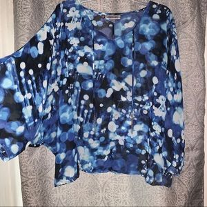 Flowy Sheer Blouson top